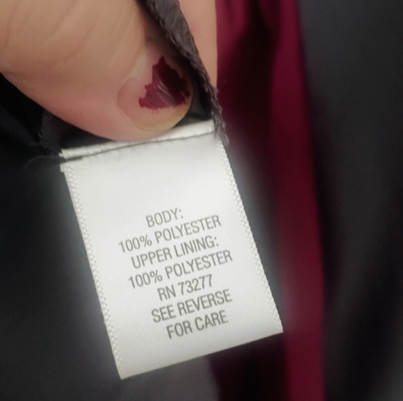 Elle Womens Sleeveless Gray, Magenta Color Block Dress Casual Formal SZ 14 - Picture 12 of 12